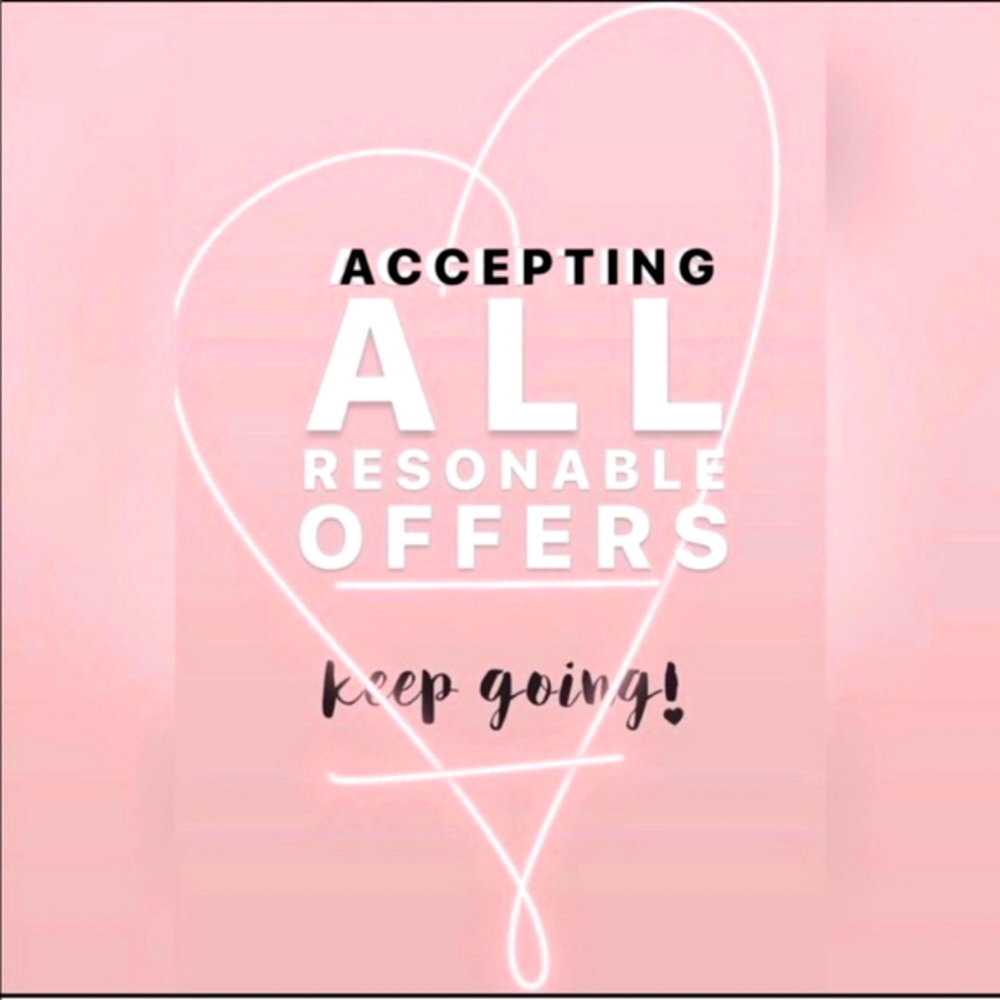 Accepting reasonable offers!